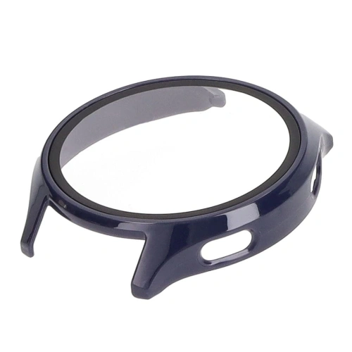 Etui Bizon Case+Glass Watch do Xiaomi Watch 2 granatowe