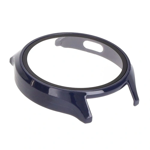 Etui Bizon Case+Glass Watch do Xiaomi Watch 2 granatowe