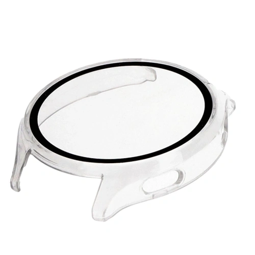 Etui Bizon Case+Glass Watch do Xiaomi Watch 2 przezroczyste