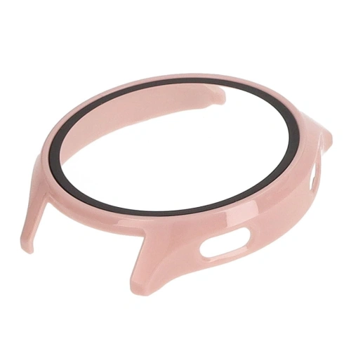 Etui Bizon Case+Glass Watch do Xiaomi Watch 2 różowe