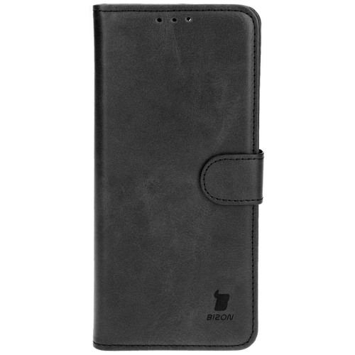 Etui z klapką Bizon Case Pocket do Motorola Moto G34 5G czarne