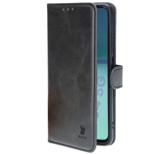Etui z klapką Bizon Case Pocket do Motorola Moto G34 5G czarne