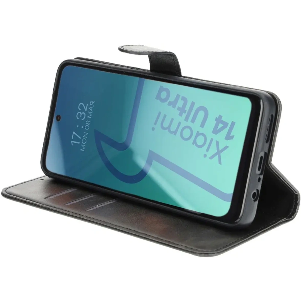 Hurtownia GSM - Bizon Case Pocket Xiaomi 14 Ultra negru - BIZ4829 - {ean13} - Hurt