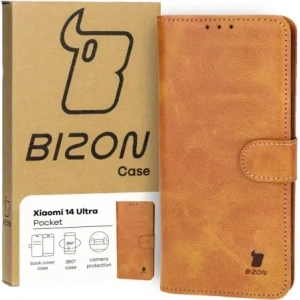 Wholesale Bizon Case Pocket Xiaomi 14 Ultra brown - BIZ4831 - {ean13} - Hurt