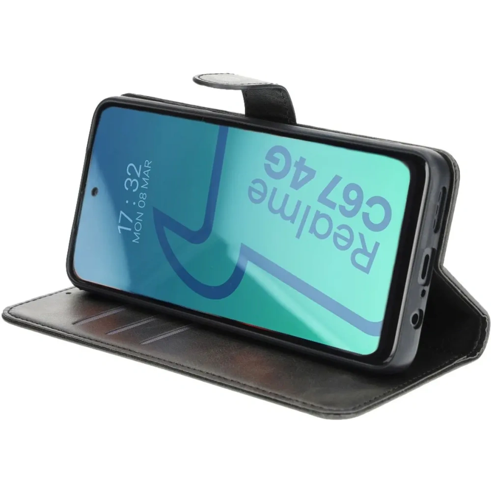 Hurtownia GSM - Pouzdro s klopou Bizon Case Pocket pro Realme C67 4G černé - BIZ5403 - {ean13} - Hurt