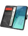 Caz Bizon Pocket Motorola Moto G04 / G24 negru