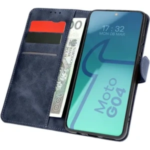 Hurtownia GSM - Bizon Case Pocket Motorola Moto G04 / G24 marineblau - BIZ5405 - {ean13} - Hurt
