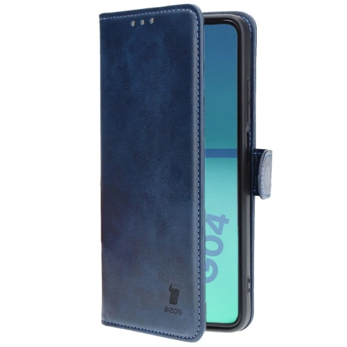 Etui z klapką Bizon Case Pocket do Motorola Moto G04 / G24 granatowe