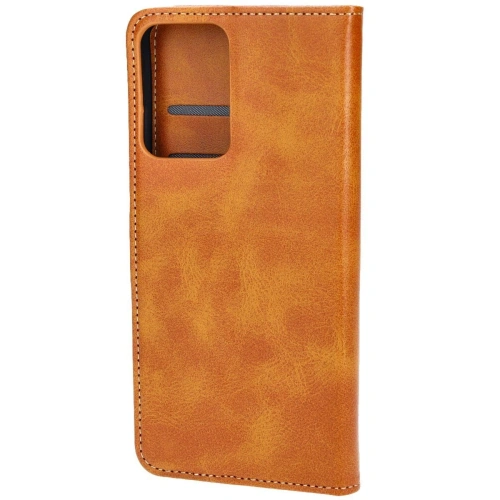 Etui z klapką Bizon Case Pocket do Motorola Moto G04 / G24 brązowe