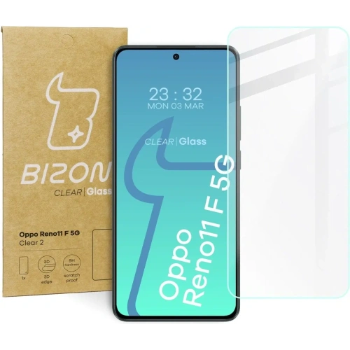 Szkło hartowane Bizon Glass Clear 2 do Oppo Reno11 F 5G