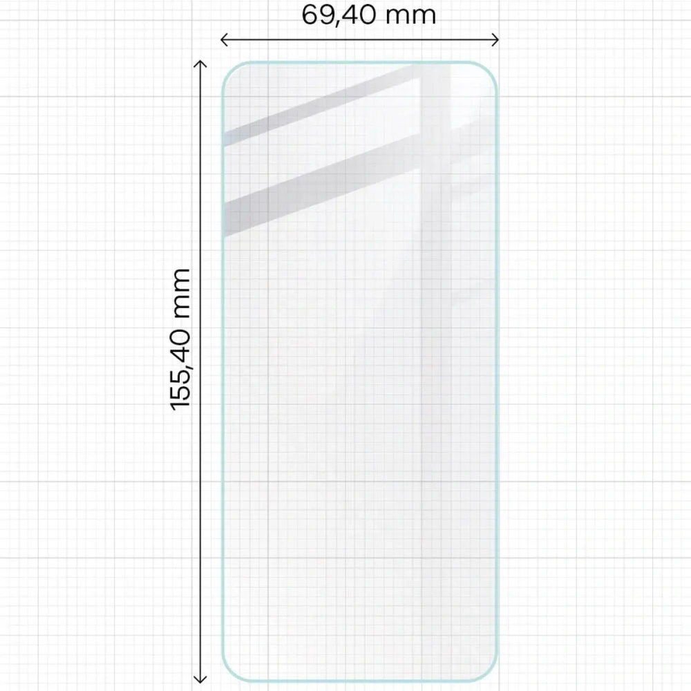Hurtownia GSM - Szkło hartowane Bizon Glass Clear 2 do Oppo Reno11 F 5G - BIZ4838 - {ean13} - Hurt