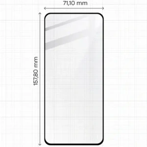Hurtownia GSM - Bizon Glass Edge 2 Oppo Reno11 F 5G schwarz - BIZ5410 - {ean13} - Hurt