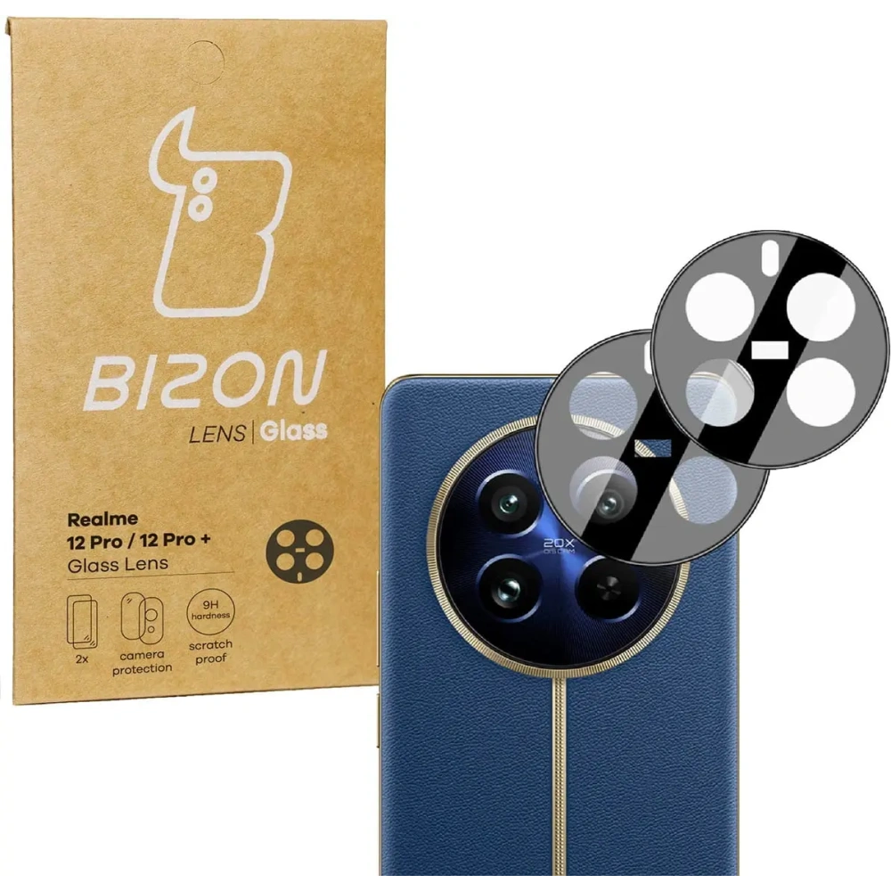 Hurtownia GSM - Bizon Lentilă din Sticlă Realme 12 Pro/Realme 12 Pro+ [2 PACK] - BIZ4840 - {ean13} - Hurt