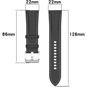 Wholesale Bizon Strap Watch Casual 22 mm black - BIZ4844 - {ean13} - Hurt