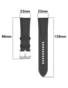 Hurtownia GSM - Bizon Armbanduhr Casual 22 mm schwarz - BIZ4844 - {ean13} - Hurt