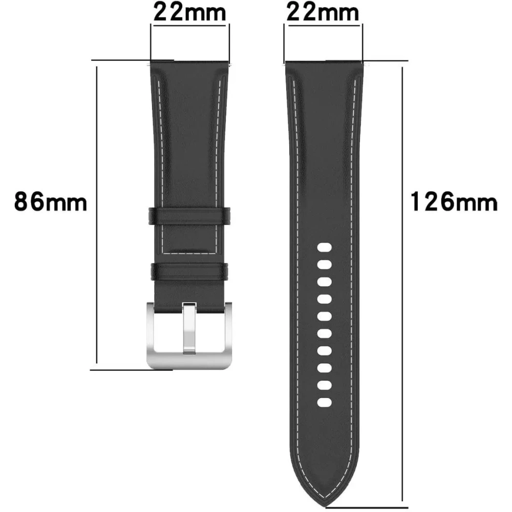 Hurtownia GSM - Bizon Armbanduhr Casual 22 mm schwarz - BIZ4844 - {ean13} - Hurt