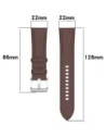 Hurtownia GSM - Bizon Szíjas Óra Hétköznapi 22 mm sötétbarna - BIZ4845 - {ean13} - Hurt