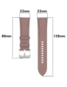 Hurtownia GSM - Bizon Szíj Óra Kényelmes 22 mm púder rózsaszín - BIZ4846 - {ean13} - Hurt