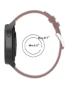Hurtownia GSM - Pásky Bizon Strap Hodinky Casual 22 mm pro smartwatch pudrově růžová - BIZ4846 - {ean13} - Hurt