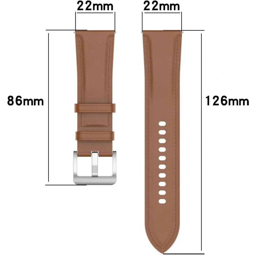 Hurtownia GSM - Bizon Strap Karóra Hétköznapi 22 mm világosbarna - BIZ5418 - {ean13} - Hurt