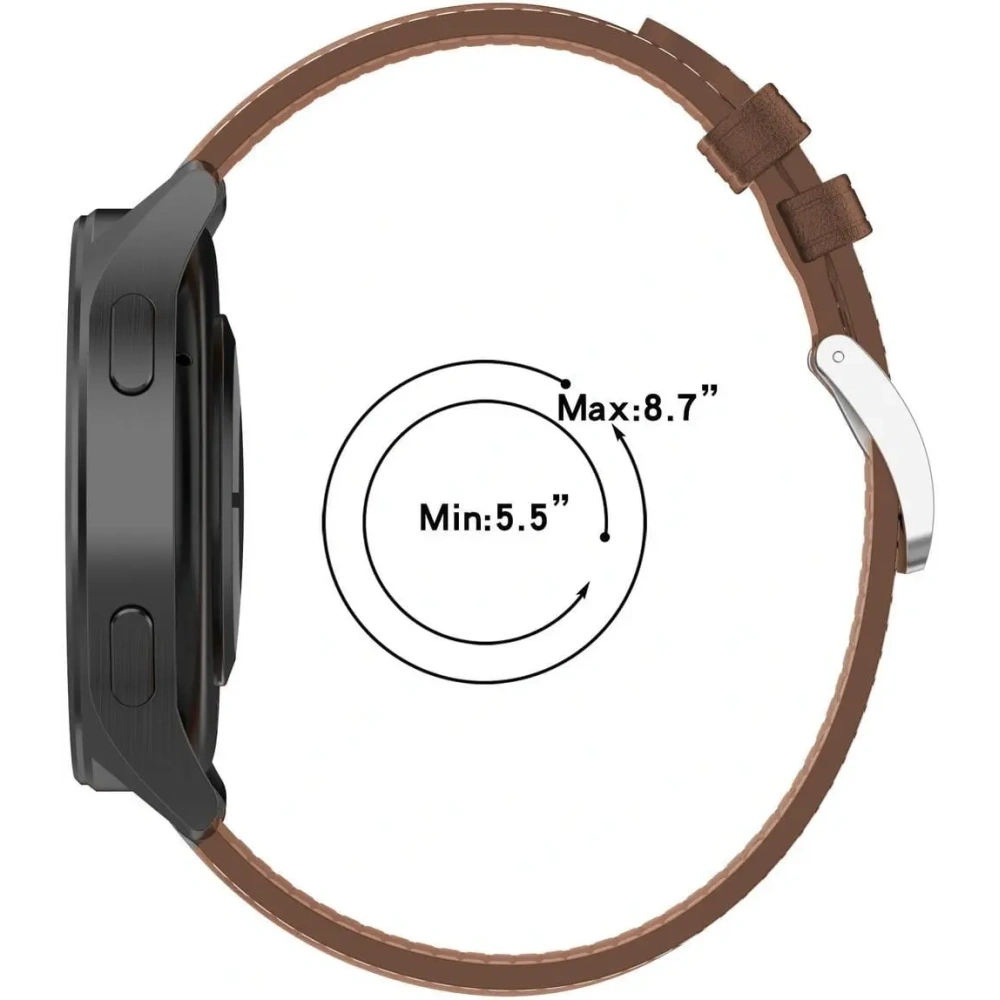 Hurtownia GSM - Bizon Strap Karóra Hétköznapi 22 mm világosbarna - BIZ5418 - {ean13} - Hurt