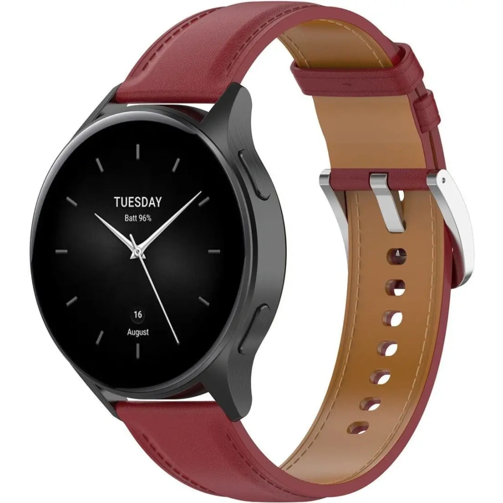 Hurtownia GSM - Pasek Bizon Strap Watch Casual 22 mm do smartwatcha bordowy - BIZ4848 - {ean13} - Hurt
