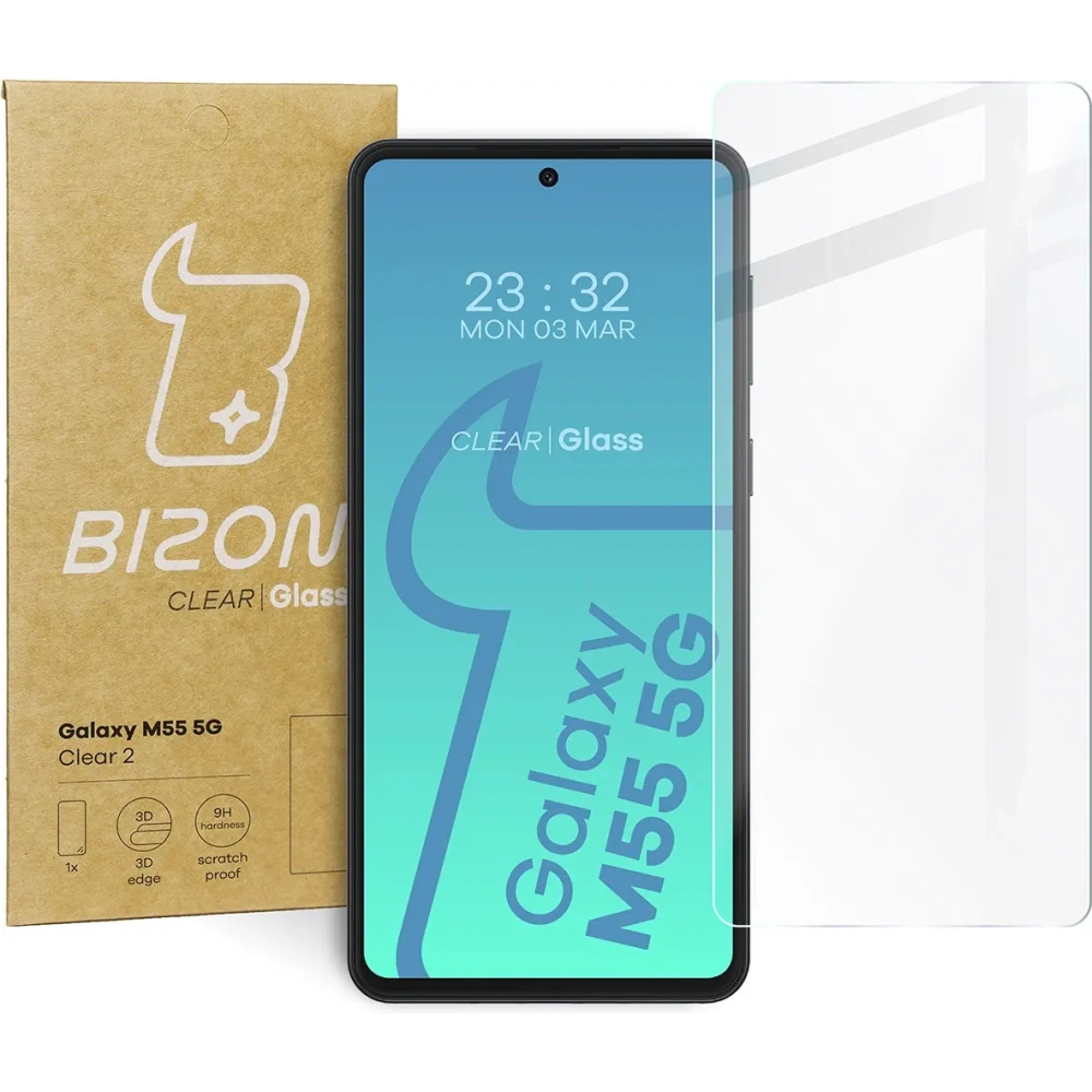 Hurtownia GSM - Bizon Glass Clear 2 Samsung Galaxy M55 5G - BIZ5422 - {ean13} - Hurt