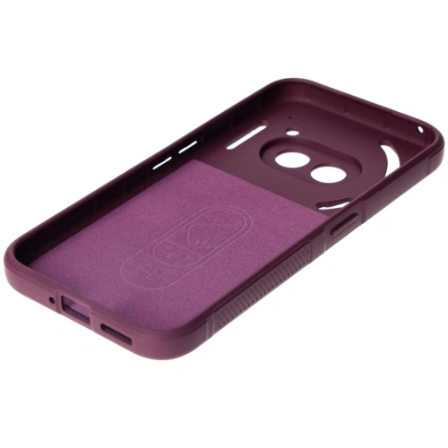 Pancerne etui Bizon Case Tur do Nothing Phone (2a) / (2a) Plus ciemnofioletowe