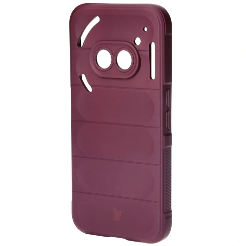 Pancerne etui Bizon Case Tur do Nothing Phone (2a) / (2a) Plus ciemnofioletowe