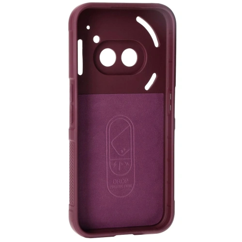 Pancerne etui Bizon Case Tur do Nothing Phone (2a) / (2a) Plus ciemnofioletowe