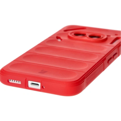 Pancerne etui Bizon Case Tur do Nothing Phone (2a) / (2a) Plus czerwone
