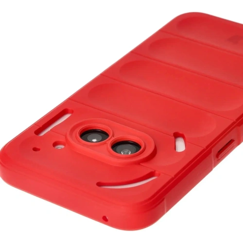 Pancerne etui Bizon Case Tur do Nothing Phone (2a) / (2a) Plus czerwone