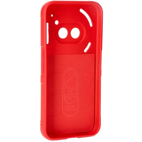 Pancerne etui Bizon Case Tur do Nothing Phone (2a) / (2a) Plus czerwone