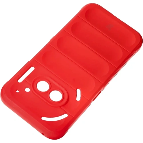 Pancerne etui Bizon Case Tur do Nothing Phone (2a) / (2a) Plus czerwone