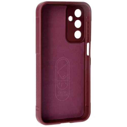 Pancerne etui Bizon Case Tur do Samsung Galaxy M15 5G ciemnofioletowe