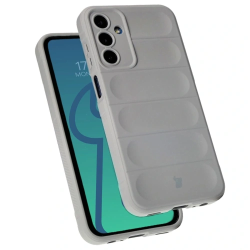 Pancerne etui Bizon Case Tur do Samsung Galaxy M15 5G jasnoszare