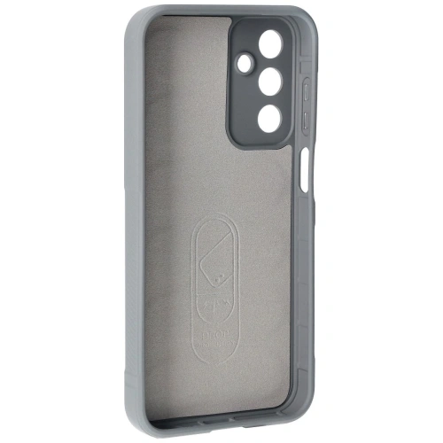 Pancerne etui Bizon Case Tur do Samsung Galaxy M15 5G jasnoszare