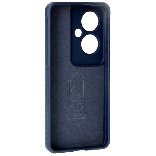 Pancerne etui Bizon Case Tur do Oppo Reno11 F 5G granatowe