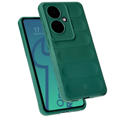 Pancerne etui Bizon Case Tur do Oppo Reno11 F 5G ciemnozielone