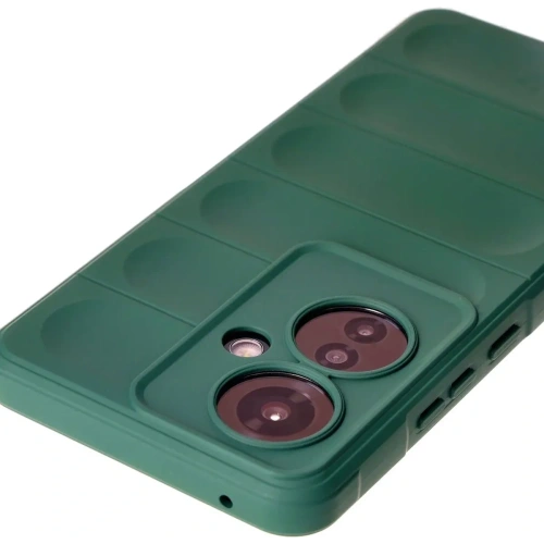 Pancerne etui Bizon Case Tur do Oppo Reno11 F 5G ciemnozielone