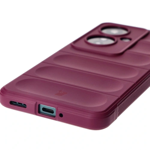 Pancerne etui Bizon Case Tur do Oppo Reno11 F 5G ciemnofioletowe