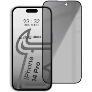Hurtownia GSM - Bizon Glass Edge Shadow Apple iPhone 14 Pro nuanțat cu un cadru negru - BIZ5442 - {ean13} - Hurt
