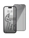 Bizon Glass Edge Shadow Apple iPhone 14 Pro nuanțat cu un cadru negru