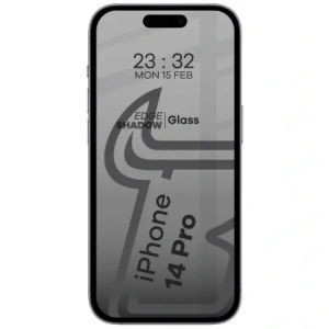 Hurtownia GSM - Bizon Glass Edge Shadow Apple iPhone 14 Pro nuanțat cu un cadru negru - BIZ5442 - {ean13} - Hurt