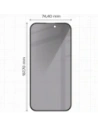 Wholesale Bizon Glass Edge Shadow Apple iPhone 14 Pro Max tinted with a black frame - BIZ5443 - {ean13} - Hurt