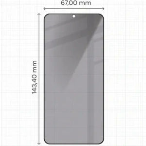 Hurtownia GSM - Prywatyzující tvrzené sklo Bizon Glass Edge Shadow pro Samsung Galaxy S25/S24 z černým rámečkem. - BIZ5445 - {ean13} - Hurt