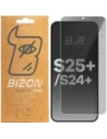 Prywatyzující tvrzené sklo Bizon Glass Clear Shadow do Samsung Galaxy S25 Plus / S24 Plus ztmavené