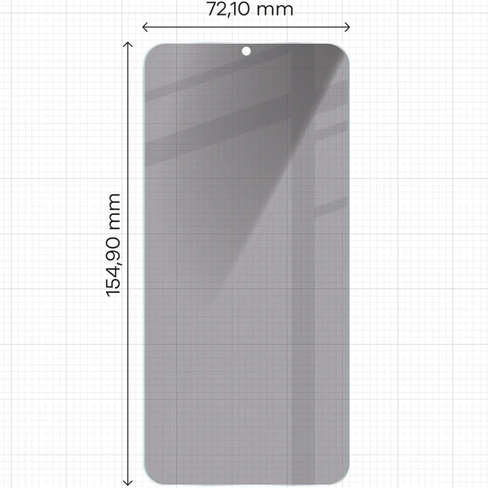 Hurtownia GSM - Prywatyzujące szkło hartowane Bizon Glass Clear Shadow do Samsung Galaxy S25 Plus / S24 Plus przyciemniane - BIZ5446 - {ean13} - Hurt