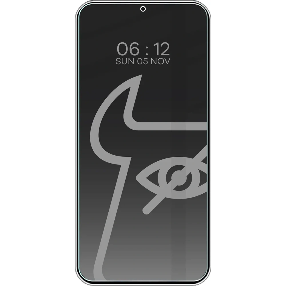 Hurtownia GSM - Prywatyzující tvrzené sklo Bizon Glass Clear Shadow do Samsung Galaxy S25 Plus / S24 Plus ztmavené - BIZ5446 - {ean13} - Hurt