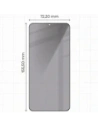 Hurtownia GSM - Pryvatizující tvrzené sklo Bizon Glass Edge Shadow do Samsung Galaxy S25 Plus / S24 Plus z tmavým rámečkem - BIZ5447 - {ean13} - Hurt